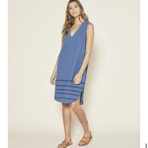 NWT Small Outerknown Navy Meandra Dress